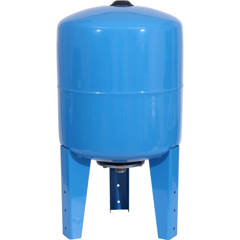 Гидроаккумулятор 50 л. вертикальный (цвет синий) Stout